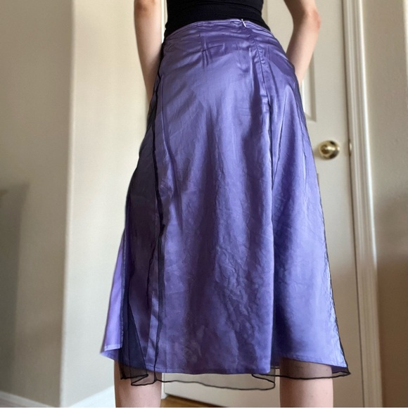 🌸DOLLS KILL/dELiA*s Y2K Low Rise Midi Skirt with Slit🌸 - Picture 2 of 6